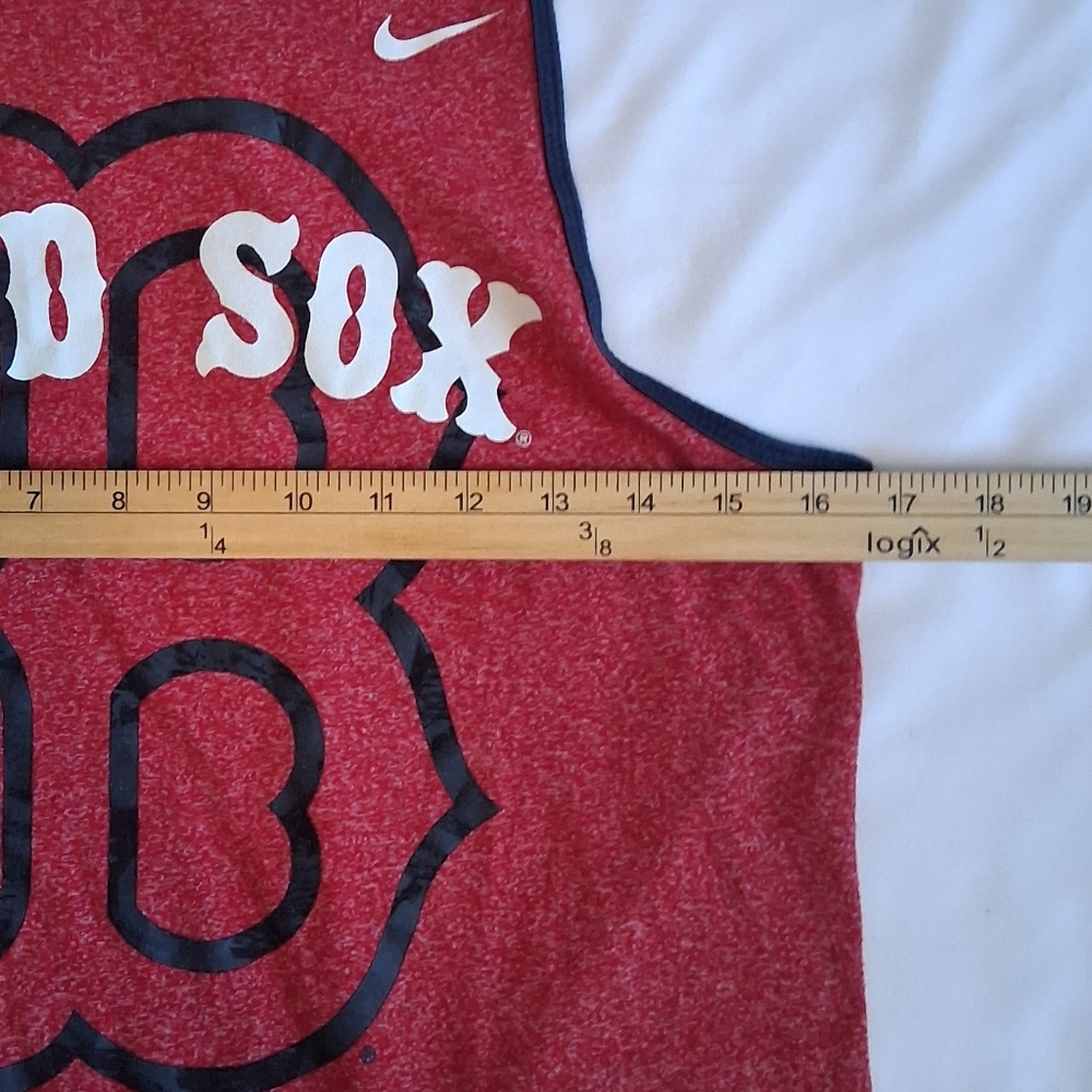 Nike- Red Heathered Muscle Tank. Size S. Genuine MLB Merch. - Picture 8 of 9